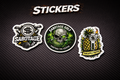 3 Pack 3” Sticker Set