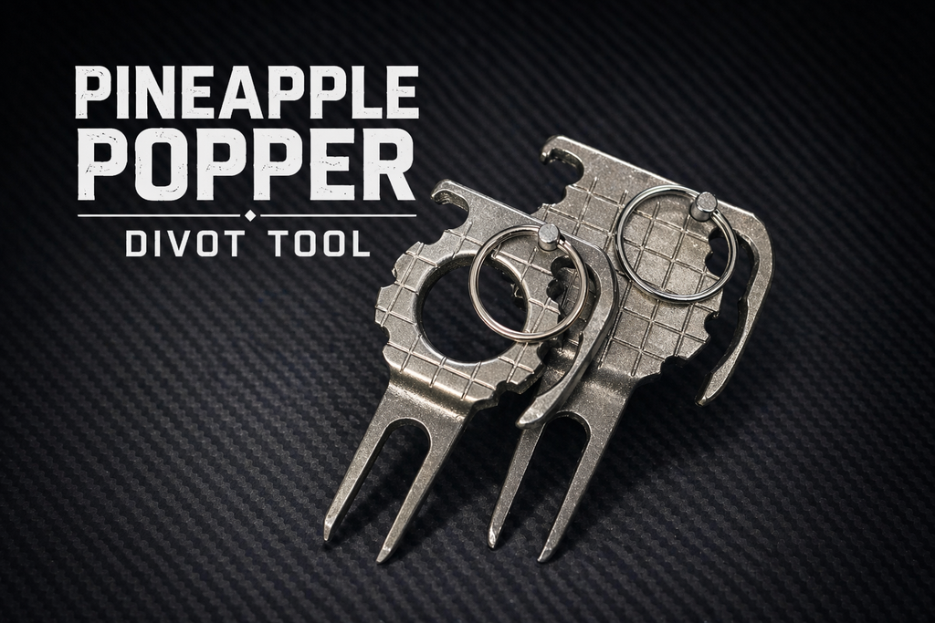 Pineapple Popper Divot Tool