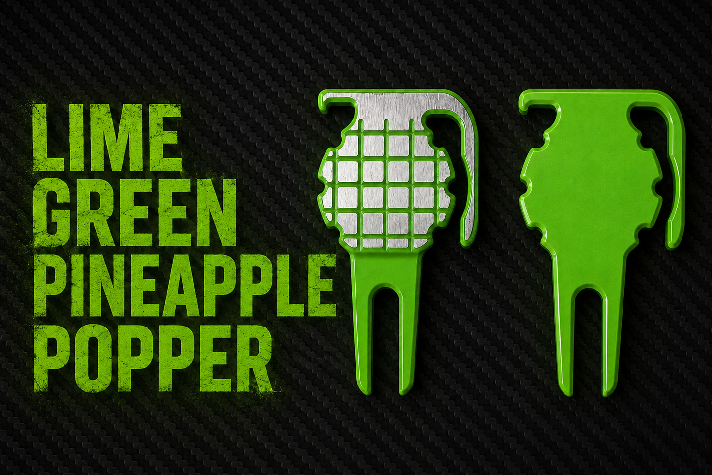 Custom Lime Green Pineapple Popper