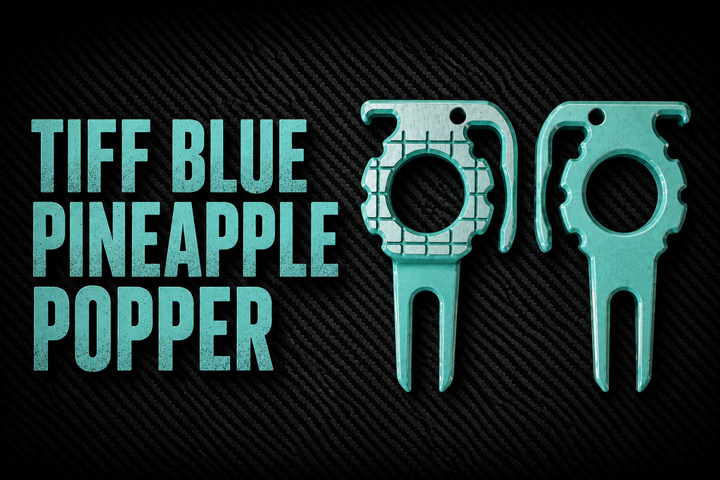 Custom Tiffany Blue Pineapple Popper